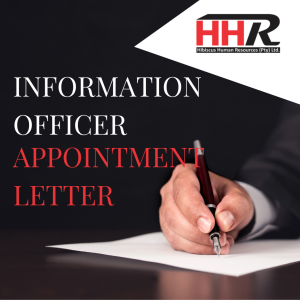 Information Officer Appointment Letter