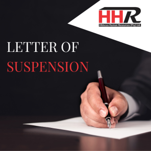 Letter of Suspension