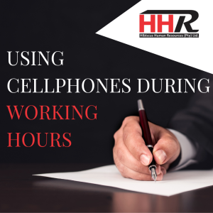 Using Cellphones During Working Hours